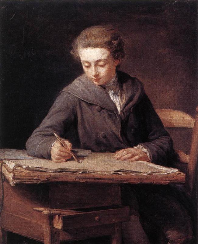 LePICIeR, Nicolas-Bernard The Young Draughtsman dg oil painting image